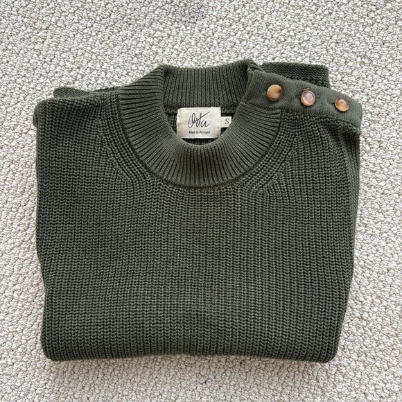 Orta Store Charlene Kaki Sweater - Picture 1 of 4
